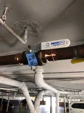 Copper pipe repair and valve work for Backflow Testing in Nashville